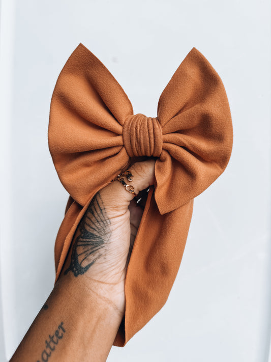 caramel bows