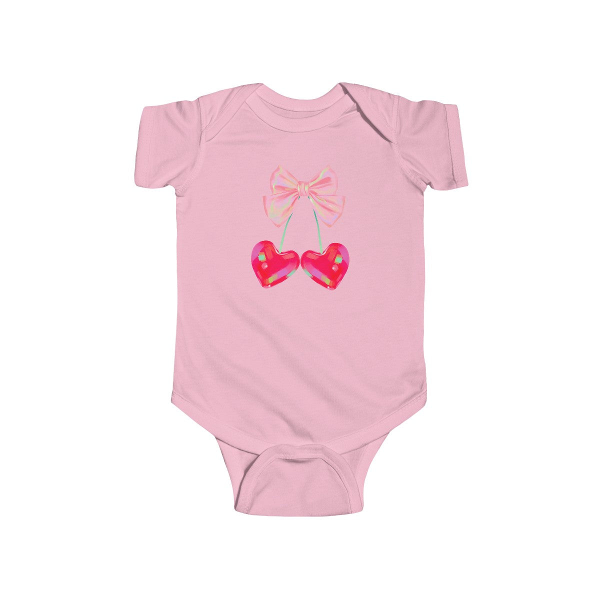 Cherry Infant Cotton Onesie