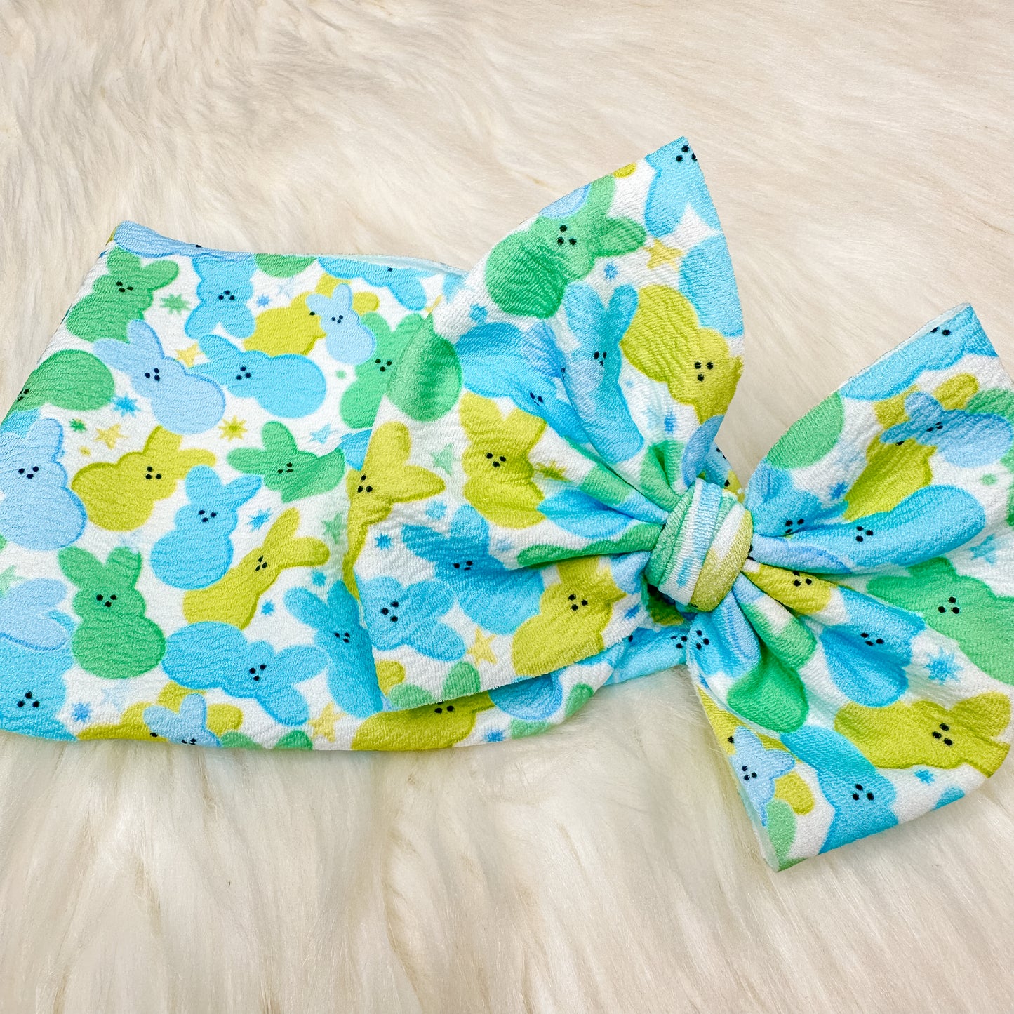 blue easter bows