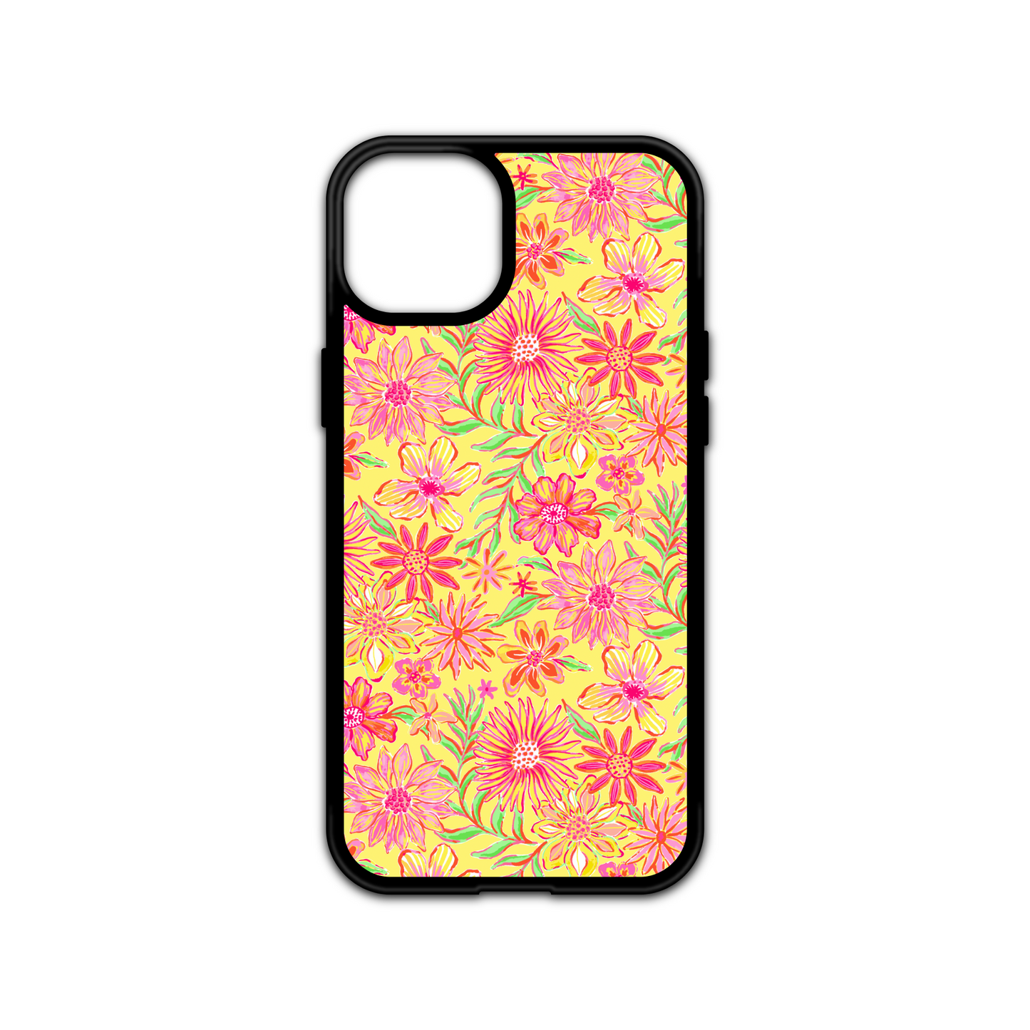 Yellow Floral Phone Case